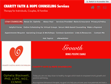 Tablet Screenshot of cfandhcounseling.com